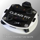 Виброплатформа Clear Fit CF-PLATE Compact 201 WHITE  - магазин СпортДоставка. Спортивные товары интернет магазин в Южно-Сахалинске 
