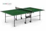 Теннисный стол для помещения black step Olympic green с сеткой для частного использования 6021-1 - магазин СпортДоставка. Спортивные товары интернет магазин в Южно-Сахалинске 