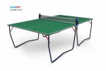 Теннисный стол Hobby Evo green - ультрасовременная модель для использования в помещениях - магазин СпортДоставка. Спортивные товары интернет магазин в Южно-Сахалинске 