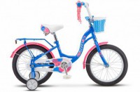 Детский велосипед Stels Jolly 16" V010 синий розовый 2022 - магазин СпортДоставка. Спортивные товары интернет магазин в Южно-Сахалинске 