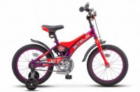 Детский велосипед Stels Jet 16" Z010 фиолетовый 2022 - магазин СпортДоставка. Спортивные товары интернет магазин в Южно-Сахалинске 