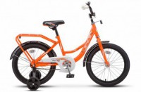 Детский велосипед Stels Flyte 18" Z011 Оранжевый 2022 - магазин СпортДоставка. Спортивные товары интернет магазин в Южно-Сахалинске 
