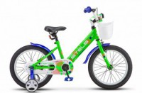 Детский велосипед Stels Captain 16" V010 зеленй 2022 - магазин СпортДоставка. Спортивные товары интернет магазин в Южно-Сахалинске 