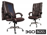 Офисное массажное кресло EGO BOSS EG1001 BORDO в комплектации ELITE и PREMIUM - магазин СпортДоставка. Спортивные товары интернет магазин в Южно-Сахалинске 