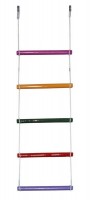 Детская веревочная лестница для ДСК 5 перекладин цвет радуга ЛВ5-3А - магазин СпортДоставка. Спортивные товары интернет магазин в Южно-Сахалинске 
