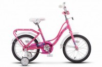 Детский велосипед Stels Wind 16" Z020 розовый 2022 - магазин СпортДоставка. Спортивные товары интернет магазин в Южно-Сахалинске 