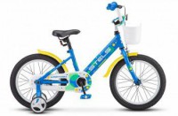 Детский велосипед Stels Captain 16" V010 синий 2022 - магазин СпортДоставка. Спортивные товары интернет магазин в Южно-Сахалинске 