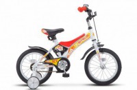 Детский велосипед Stels Jet 14" Z010 белый 2022 - магазин СпортДоставка. Спортивные товары интернет магазин в Южно-Сахалинске 